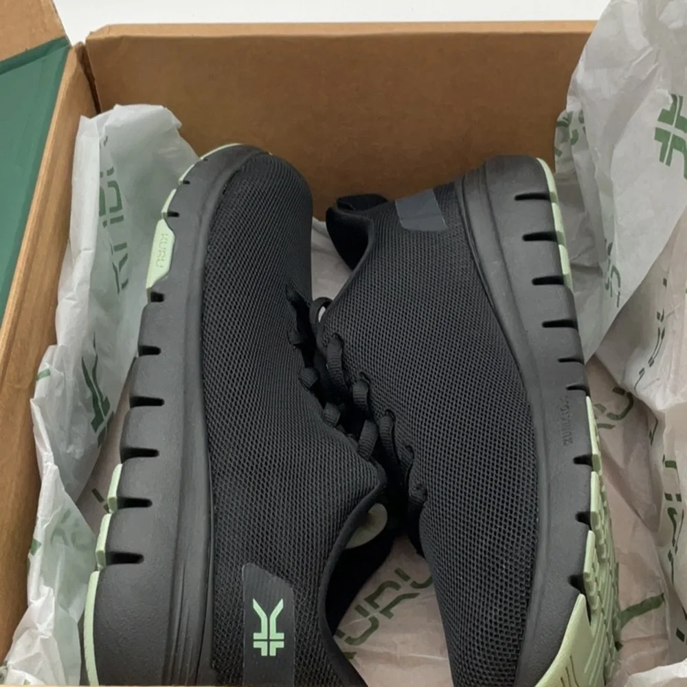 KURU‎ FLEX Via Black Athletic Shoes size 11M